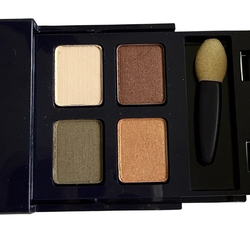 RETIRED Estee Lauder Signature Eyeshadow Quad Cappuccino Camouflage Ginger Drop